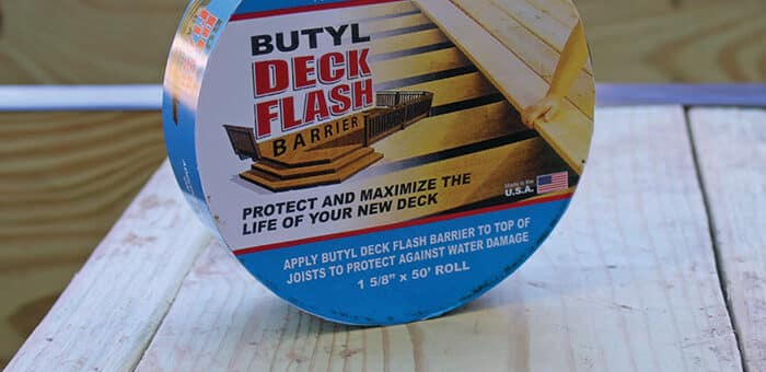 Butyl Deck Flash Barrier