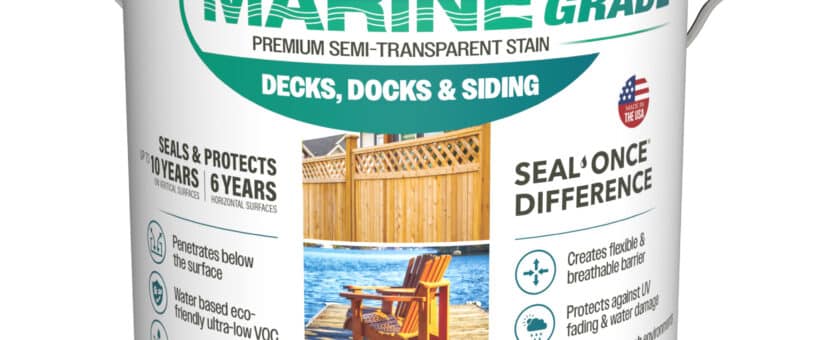 Marine Grade Premium Semi-Transparent Stain