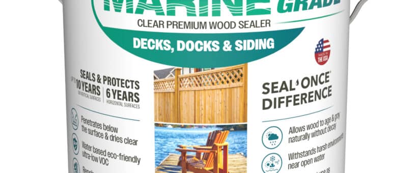 Marine Grade Clear Premium Wood Sealer