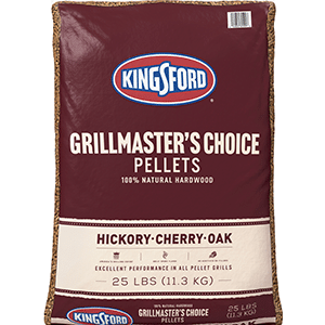 Kingsford® Grillmaster’s ChoicePellets,  Hickory, Cherry and Oak, 25 LBS