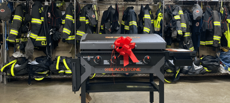 Ace Hardware Gives Back: Local Fire Departments Receive Blackstone Grills as a “Thank You” for Their Service