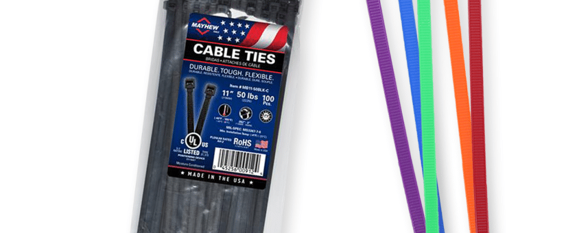 Mayhew Tools Mil-Spec Certified Performance Cable Ties