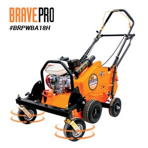 BRAVEPRO “U TURN” WALK-BEHIND AERATOR