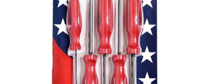 5 Pc. Slotted and Phillips Screwdriver Set
