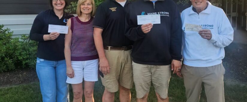 Damariscotta Hardware and Randolph Hardware Present $10,000 to Maine Strong Foundation