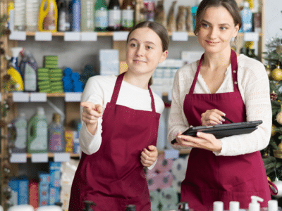 Two Woman Shop owners 700&times;700