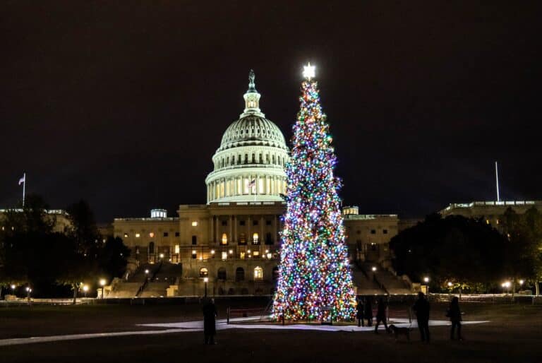 US CAPITOL CHRISTMAS TREE ARROW